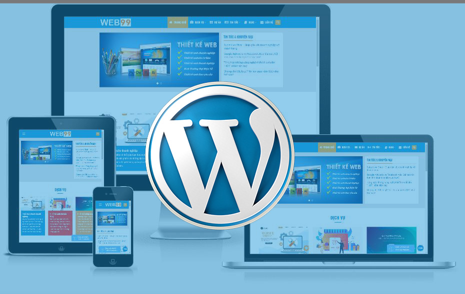 Thiết kế website wordpress tại Web99